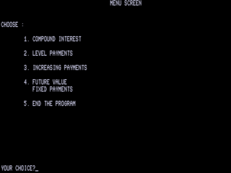 Screen shot